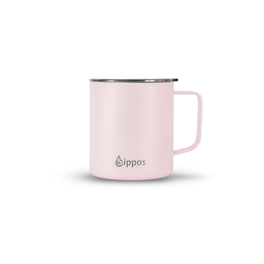 Термо чаша с дръжка Pink Blush